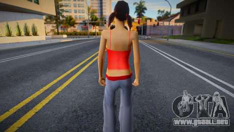 Nurgrl3 Upscaled Ped para GTA San Andreas