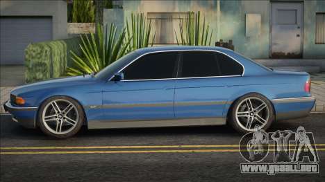 BMW 730i E38 [Blue] para GTA San Andreas