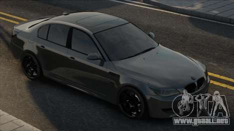 BMW M5 E60 Grey para GTA San Andreas