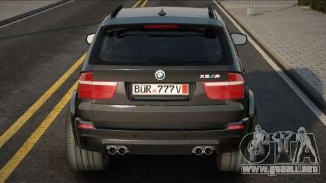 BMW X5M e70 Black para GTA San Andreas