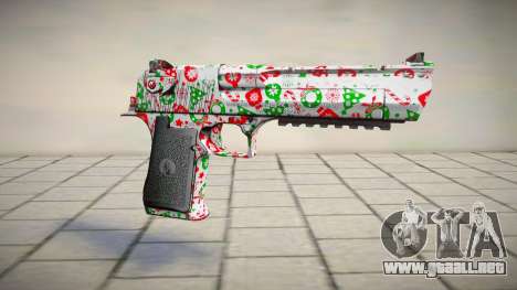 Desert Eagle Happy Year para GTA San Andreas