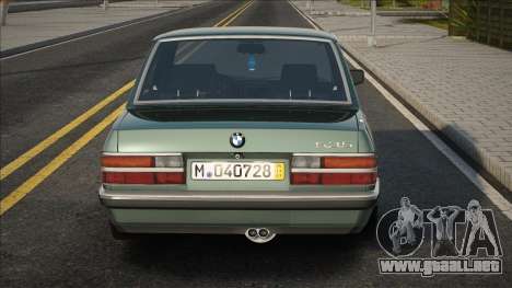 BMW 535 [Green] para GTA San Andreas