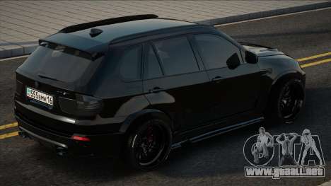 BMW X5M Black Version para GTA San Andreas