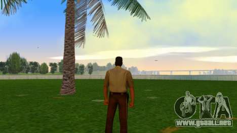 Lance Vance (Cop Outfit) Upscaled Ped para GTA Vice City