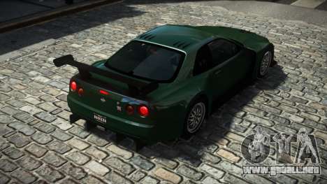 Nissan Skyline R34 X-Custom LE para GTA 4