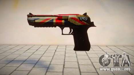 Desert Eagle [England] para GTA San Andreas