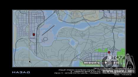 Mapa transparente para GTA San Andreas