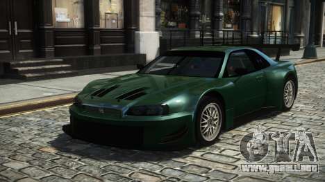 Nissan Skyline R34 X-Custom LE para GTA 4