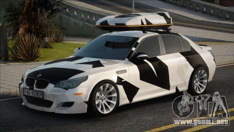 BMW M5 E60 Zima para GTA San Andreas