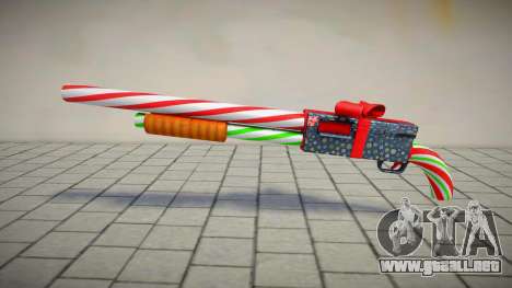 New Year Chromegun para GTA San Andreas