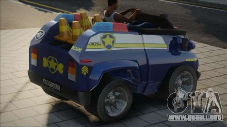 Vehículo de patrulla canina para GTA San Andreas