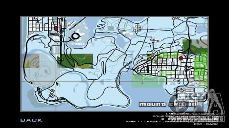 Winter map by ladislaoworkplace para GTA San Andreas