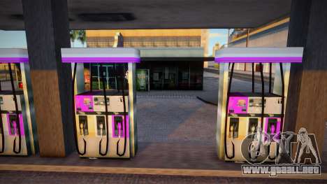 Gasolinera Cyreus Gang para GTA San Andreas