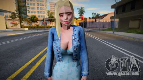 Young Dress Lady para GTA San Andreas