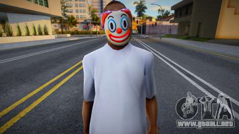 Ballas1 Clown para GTA San Andreas