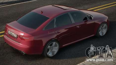 Audi RS6 Red para GTA San Andreas