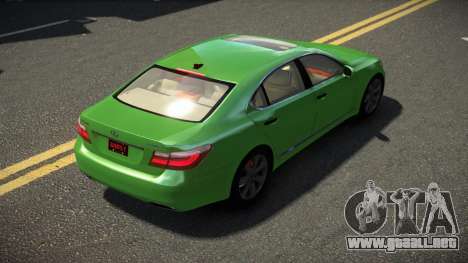 Lexus LS 600h SN V1.2 para GTA 4