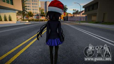 Kurumi Tokisaki (With Christmas Hat) para GTA San Andreas