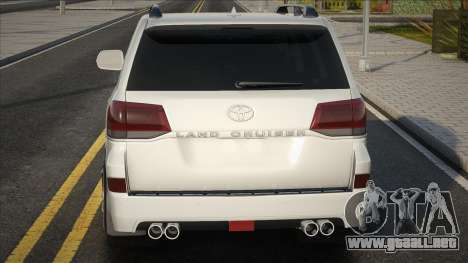 Toyota Land Cruiser 200 [White] para GTA San Andreas