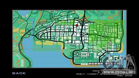 Nuevo mapa mejorado v1 para GTA San Andreas