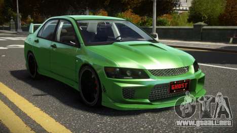 Mitsubishi Lancer Evolution VIII L-Sport para GTA 4