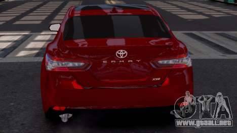 Toyota Camry V70 Red para GTA 4