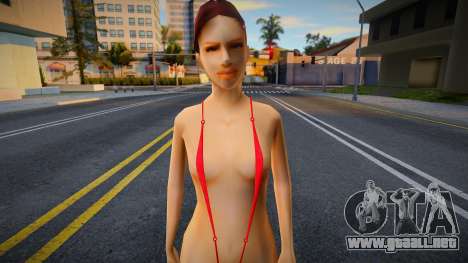 La novia de Sijay en bikini 9 para GTA San Andreas
