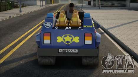 Vehículo de patrulla CCD PAW para GTA San Andreas