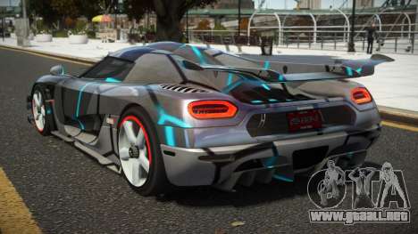 Koenigsegg Agera One G-Sport S9 para GTA 4