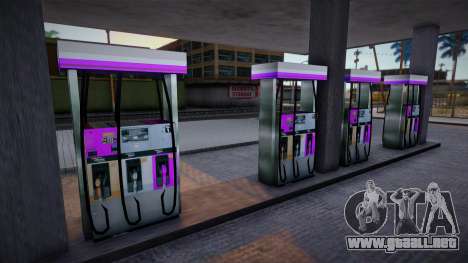 Gasolinera Cyreus Gang para GTA San Andreas