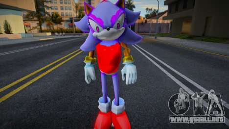 Sonic Purple S para GTA San Andreas