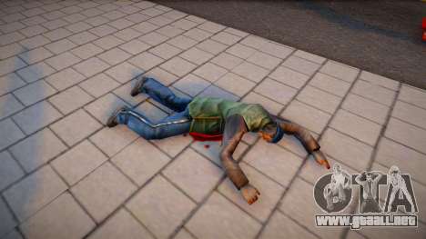 Death Animations para GTA San Andreas