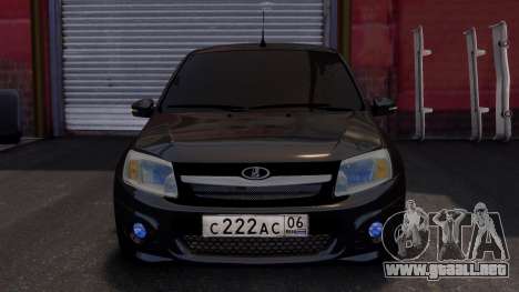 Lada Granta Sport Black para GTA 4