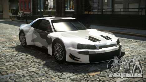 Nissan Skyline R34 X-Custom LE S1 para GTA 4