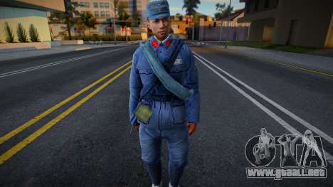 WW2 Chinese Soldier v3 para GTA San Andreas