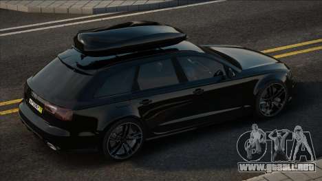 Audi RS6 Avant [Black] para GTA San Andreas