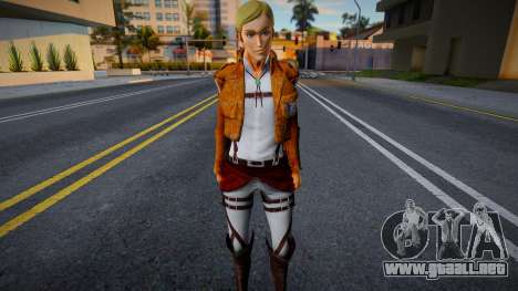 Erwin Smith Shingeki no Kyojin para GTA San Andreas