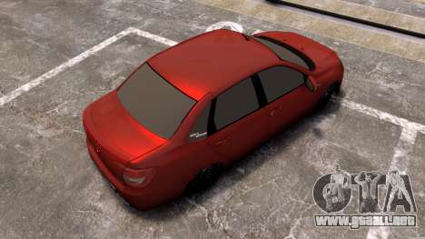 Lada Granta Sport [Red] para GTA 4