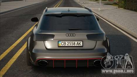 Audi RS6 [UKR] para GTA San Andreas