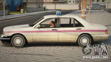 Nissan Crew (Police Car) from Resident Evil 6 para GTA San Andreas