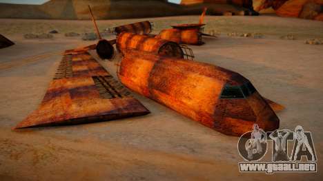 Aviones oxidados en Las Venturas para GTA San Andreas