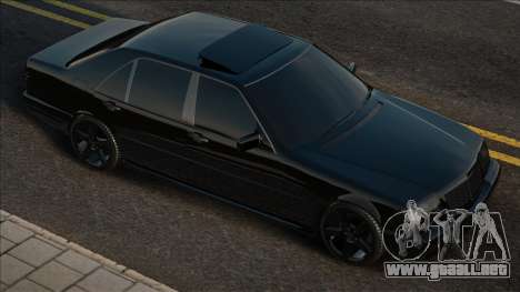 Mercedes-Benz S600 Black edit para GTA San Andreas