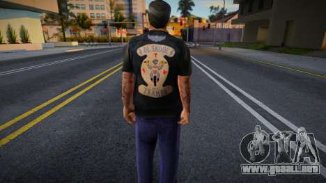 Abuelo viejo motociclista para GTA San Andreas