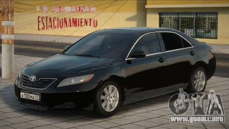 Toyota Camry (XV40) 2007 para GTA San Andreas