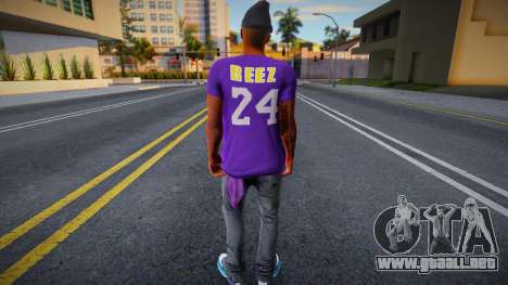 [HQ] Lakers Ballas Member para GTA San Andreas