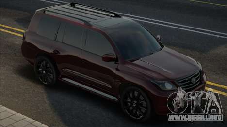 Lexus LX570 2010 [Red] para GTA San Andreas