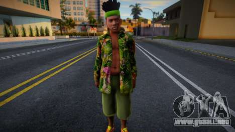 [HQ] Afro grove member para GTA San Andreas