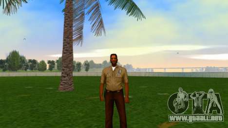 Lance Vance (Cop Outfit) Upscaled Ped para GTA Vice City