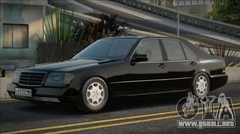 Mercedes-Benz W140 S600 [Drag] para GTA San Andreas