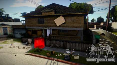 New Groove Street Mapping para GTA San Andreas